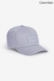 Calvin Klein Grey Tonal Patch Cap (Q85547) | AED125