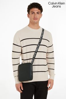 حقيبة طراز مراسلين سوداء Ultra من Calvin Klein Jeans (Q85554) | 478 ر.س