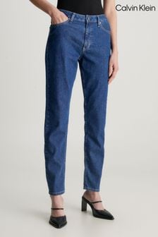 Calvin Klein Slim Blue Mid Rise Jeans (Q85567) | €148