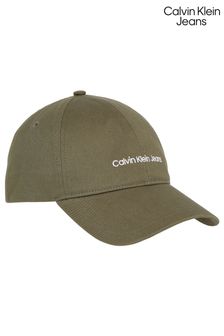 قبعة كاب لون أخضر Institutional من Calvin Klein Jeans (Q85600) | 166 د.إ