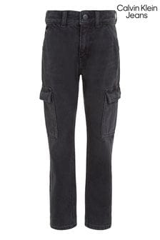 Calvin Klein Black Cargo Jeans (Q85670) | KRW128,100