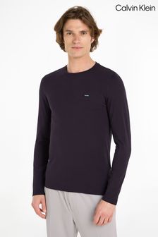 Calvin Klein Blue Slim Long Sleeve T-Shirt (Q85675) | €79