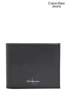 Calvin Klein Jeans Black Monogram Bifold Wallet (Q85754) | $121