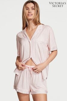Victoria's Secret Purest Pink Stripe Modal Short Pyjamas (Q85890) | €63
