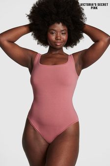 Victoria's Secret PINK Pink Berry Cotton Bodysuit (Q85899) | kr370