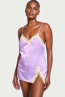 Victoria's Secret Unicorn Purple Satin Slip Dress (Q85906) | €52