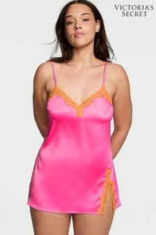 Victoria's Secret Hollywood Pink Satin Slip Dress (Q85914) | €52