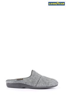 Goodyear Grey Fiasco Grey Mule Slippers (Q85957) | 124 QAR