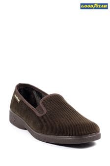 Goodyear Marshall Brown Full Brown Slippers (Q85960) | 159 SAR