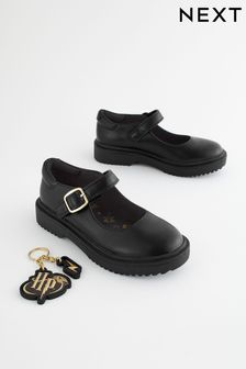 Black Harry Potter Chunky Mary Jane School Shoes (Q86135) | $62 - $75