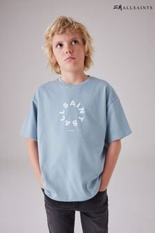 smALLSAINTS Light Blue Tierra Oversized Crew Logo T-Shirt (Q86174) | €29 - €34