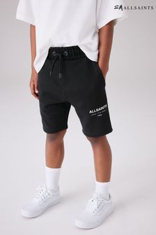 smALLSAINTS Black Underground Sweat Shorts (Q86194) | AED122 - AED144