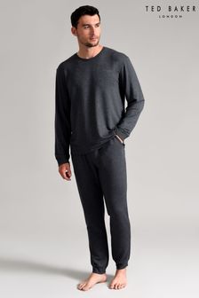Серый - Ted Baker Long Sleeve T-shirt (Q86208) | €53