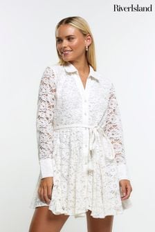 Femme col Robe chemise Riverisland Next France