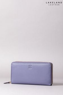 紫色 - Lakeland Leather 大号皮质拉链钱包 (Q86437) | NT$1,630