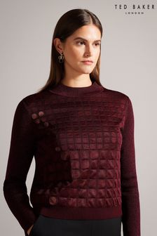 Ted Baker Yivonne Trapped Sequin Jumper (Q86589) | €91