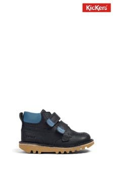Kickers Blue Kick Hi Roll Boots (Q86684) | kr1 040
