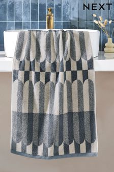 Blue Towels Blue plain printed Towels Next Luxembourg