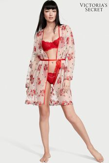 Victoria's Secret Evening Blush Pink Embroidered Robe (Q87192) | €125