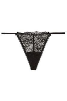 Noir lisse - Slips à string G Victoria’s Secret (Q87194) | €11