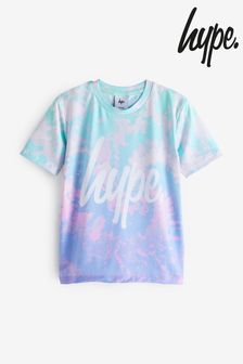 Hype Girls Multi Pastel Tie Dye T-Shirt