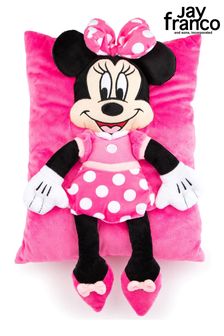 Pluszowa poduszka Jay Franco Disney Minnie Mouse - Bardzo miękka poduszka dekoracyjna do łóżka 3D (Q87513) | 145 zł