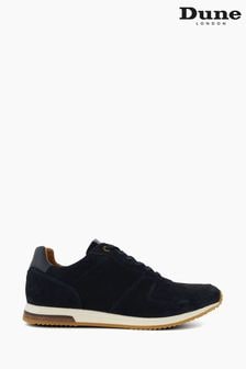 Dune London Blue Trilogy Perforated Runner Trainers (Q87560) | €132