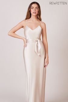 香檳乳白色 - Rewritten Brooklyn伴娘禮服配腰帶 (Q87863) | NT$5,600