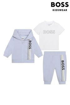BOSS Blue Baby 3 Piece Tracksuit Gift Set (Q88093) | 227 €