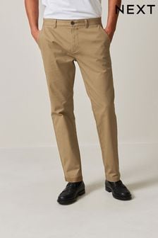 Stone Slim Fit Stretch Printed Soft Touch Chino Trousers (Q88127) | €19