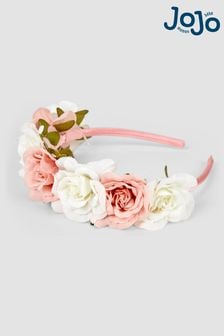 JoJo Maman Bébé Dusky Pink Floral Headband (Q88291) | €16