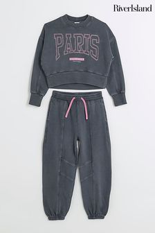 River Island Girls Paris Sweat And Joggers Set (Q88317) | 190 zł