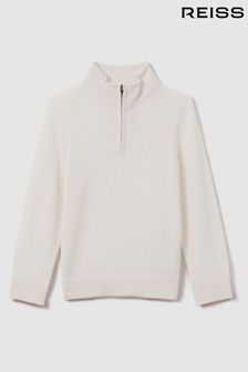 Reiss Snow Blackhall Teen Wool Half-Zip Funnel Neck Jumper (Q89062) | kr765