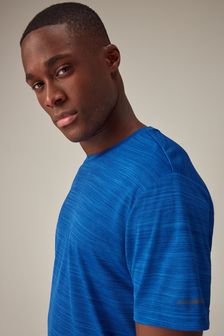 Синий кобальт - Спортивная сетчатая футболка Active (Q89207) | €17