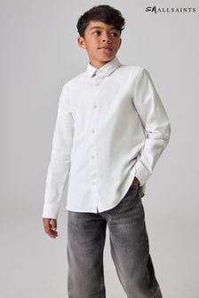 smALLSAINTS White Ramskull Boys Oxford Shirt (Q89297) | ₪ 151 - ₪ 171