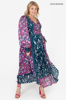 Lovedrobe Pink Mixed Print Maxi Dress (Q89498) | $146
