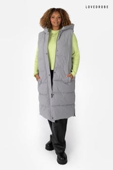 Lovedrobe Longline Gilet with Hood (Q89537) | AED388