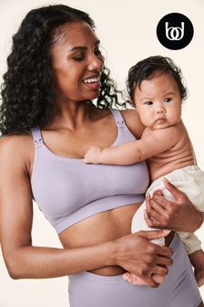 Bravado Grey Tranquil Maternity & Nursing Low Impact Sports Bra (Q89620) | 198 QAR