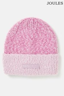 Joules Wanderer Purple Knitted Beanie Hat (Q89653) | HK$102