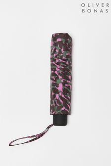 Oliver Bonas Oliver Bonas Pink Abstract Animal Umbrella