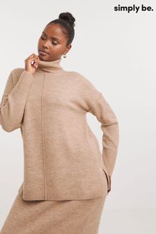 Simply Be Roll Neck Longline Jumper (Q89915) | 20 €