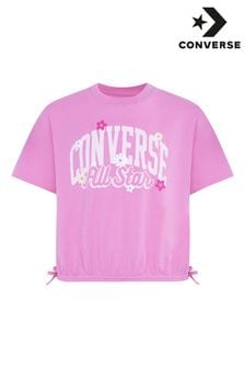 Converse Pink Realxed Graphic T-Shirt (Q90164) | €25