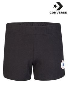 Converse Black Chuck Patch Shorts (Q90203) | $35
