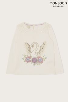 Majica s perlicami Monsoon Swan (Q90215) | €11 - €13