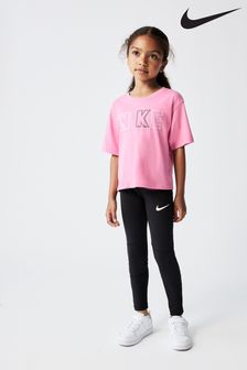 Grey and pink nike leggings shop