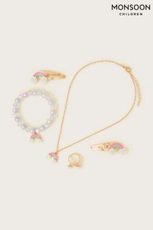 Monsoon Multi Fun Rainbow Jewellery Set (Q90286) | SGD 19