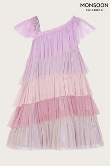 Monsoon One-Shoulder-Kleid mit Blockfarben (Q90310) | 29 € - 33 €