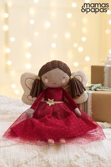 Mamas & Papas Red Christmas Soft Toy Fairy (Q90942) | €22