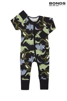 Bonds Dinosaur Print Zip Black Sleepsuit (Q90961) | $35