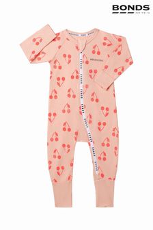 Bonds Cherry Pink Fruit Design Zip Sleepsuit